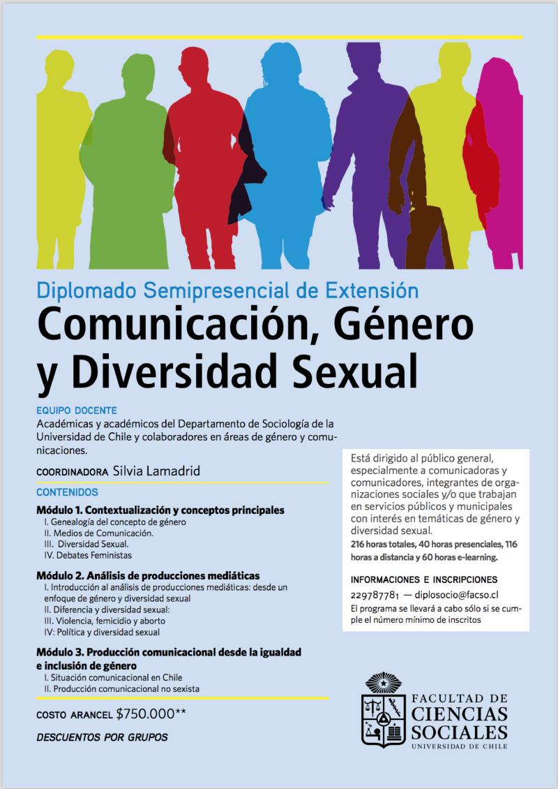 Diplomado Comunicaciones, Género y Diversidad Sexual