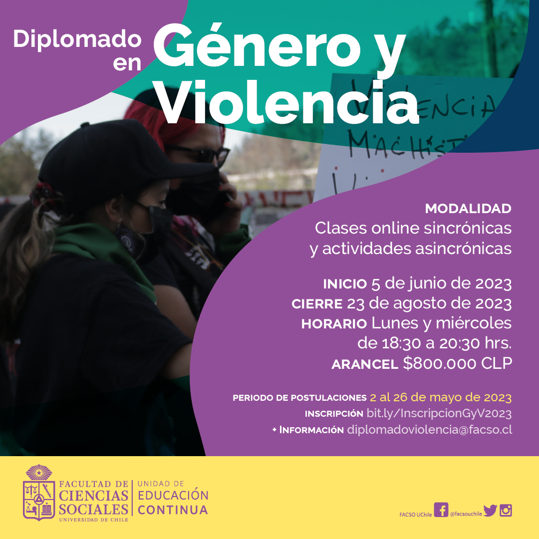 Diplomado de Extensión en Género y Violencia 
