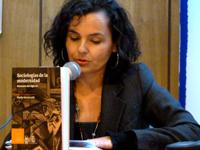Prof. Emmanuelle Barozet participó en el lanzamiento del libro traducido por el proyecto Mecesup