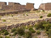 Pueblo andino en la comuna de Colchane (fotografía de Andrea Álvarez).