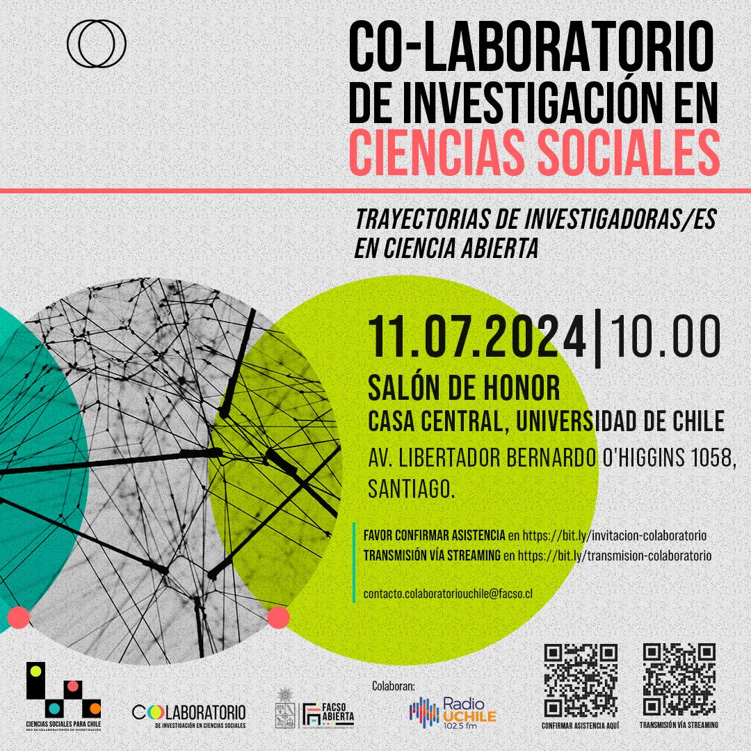 acultad de Ciencias Sociales de la Universidad de Chile lanzará innovador colaboratorio digital de investigación.