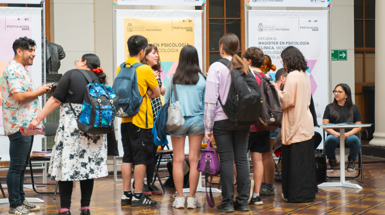 Cs. Sociales realiza 2da feria de postgrado con énfasis en Magísteres.