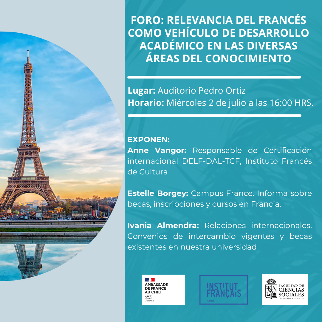Foro: Relevancia del Francés como vehículo de desarrollo académico en la diversas areas del conocimiento