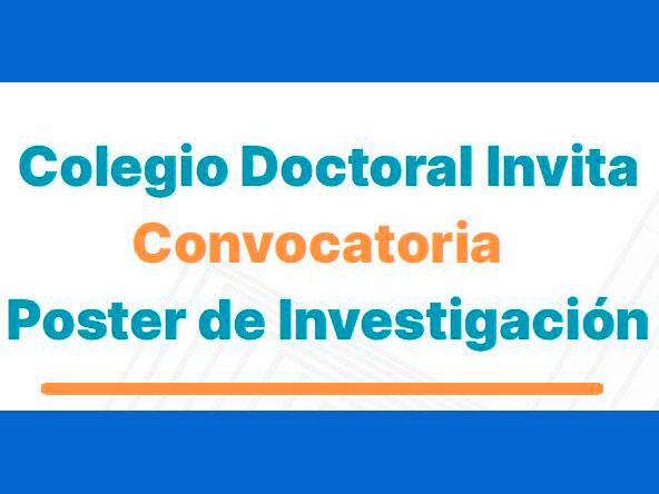 Convocatoria de Poster II Jornada Colegio Doctoral