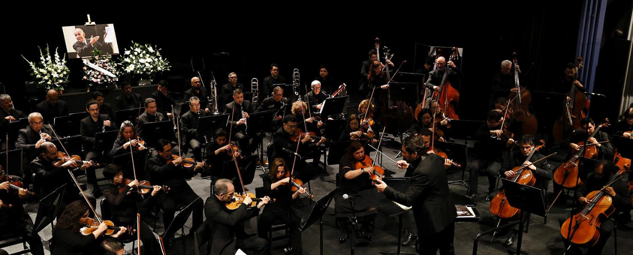 Adiós al gran maestro Rodolfo Saglimbeni, director titular de la Orquesta Sinfónica Nacional de Chile