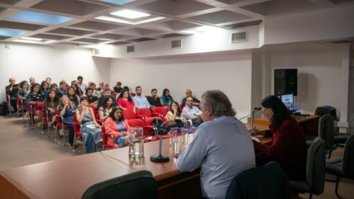 Primera Sesión del Ciclo de Diálogos Rectores: Francisco Martínez, presentó sus cuatro proyectos estratégicos en la Facultad de Ciencias Sociales.