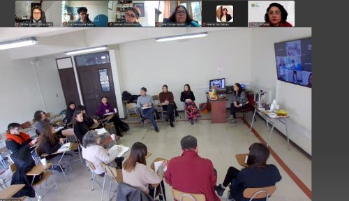 Facultad de Ciencias Sociales fue sede de la reunión de la Red de Justicia Restaurativa.