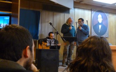 En la ocasión también hubo música chilena y latinoamericana.