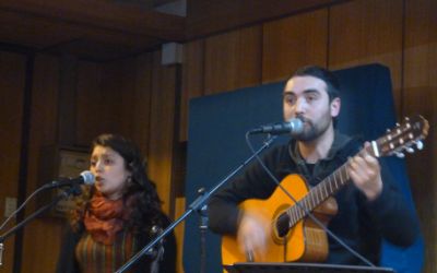 En la ocasión también hubo música chilena y latinoamericana.