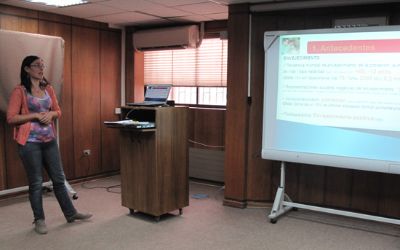 Casi 20 profesionales expusieron en las cuatro sesiones que contempló el Workshop.