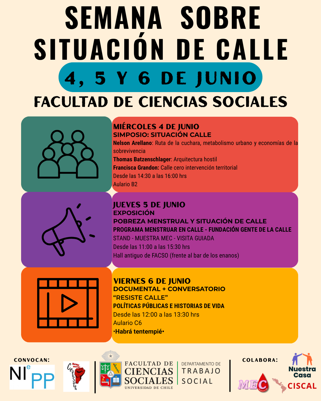 Semana sobre Situación de Calle