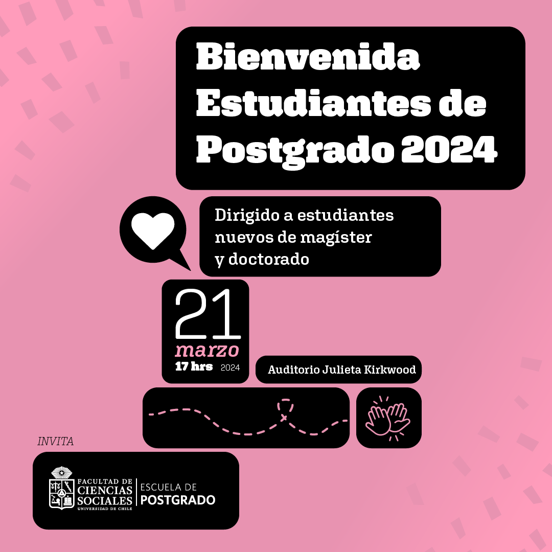 Bienvenida a estudiantes de Postgrados 2024 - Facultad de Ciencias ...