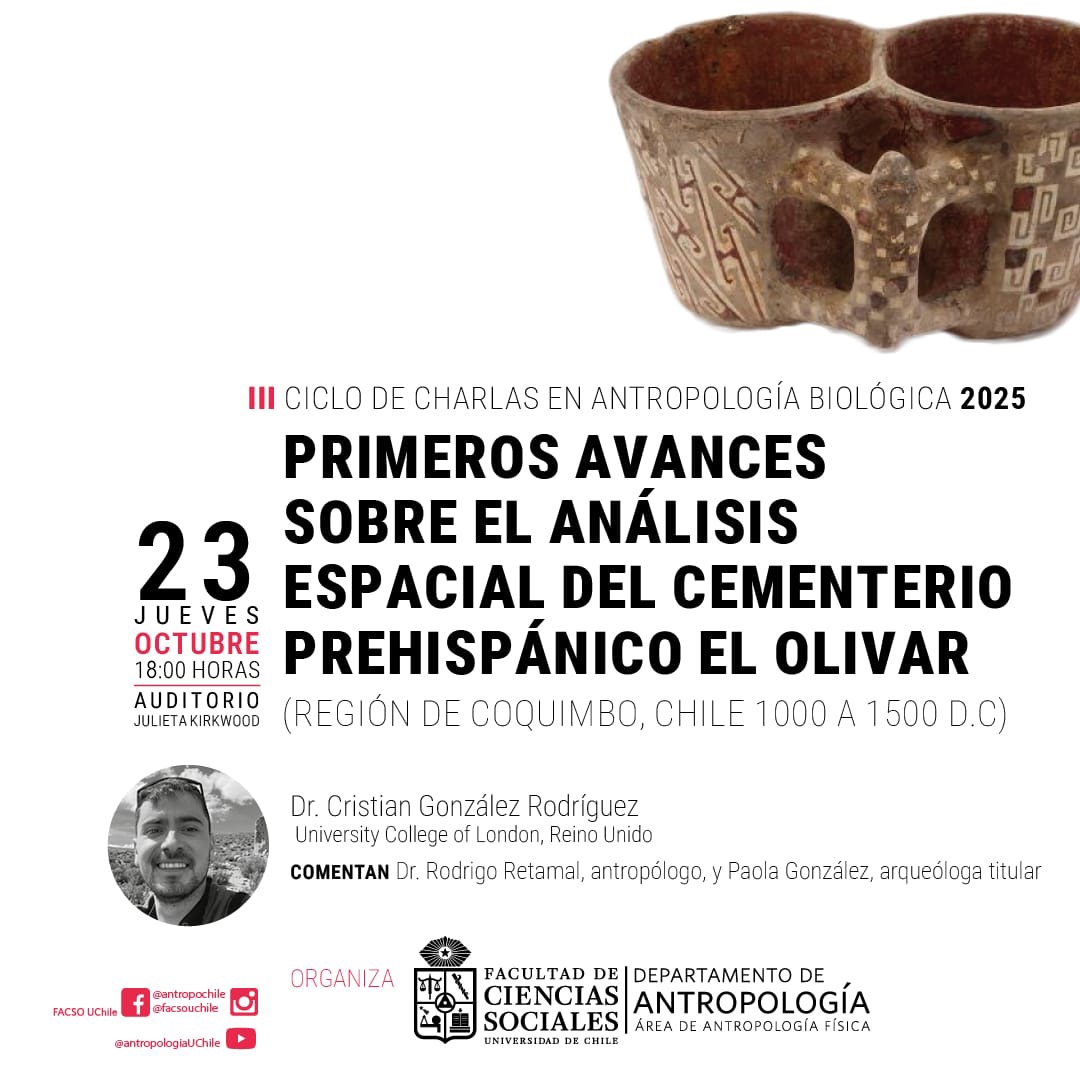 “Primeros avances sobre el análisis espacial del cementerio prehispánico El Olivar”.